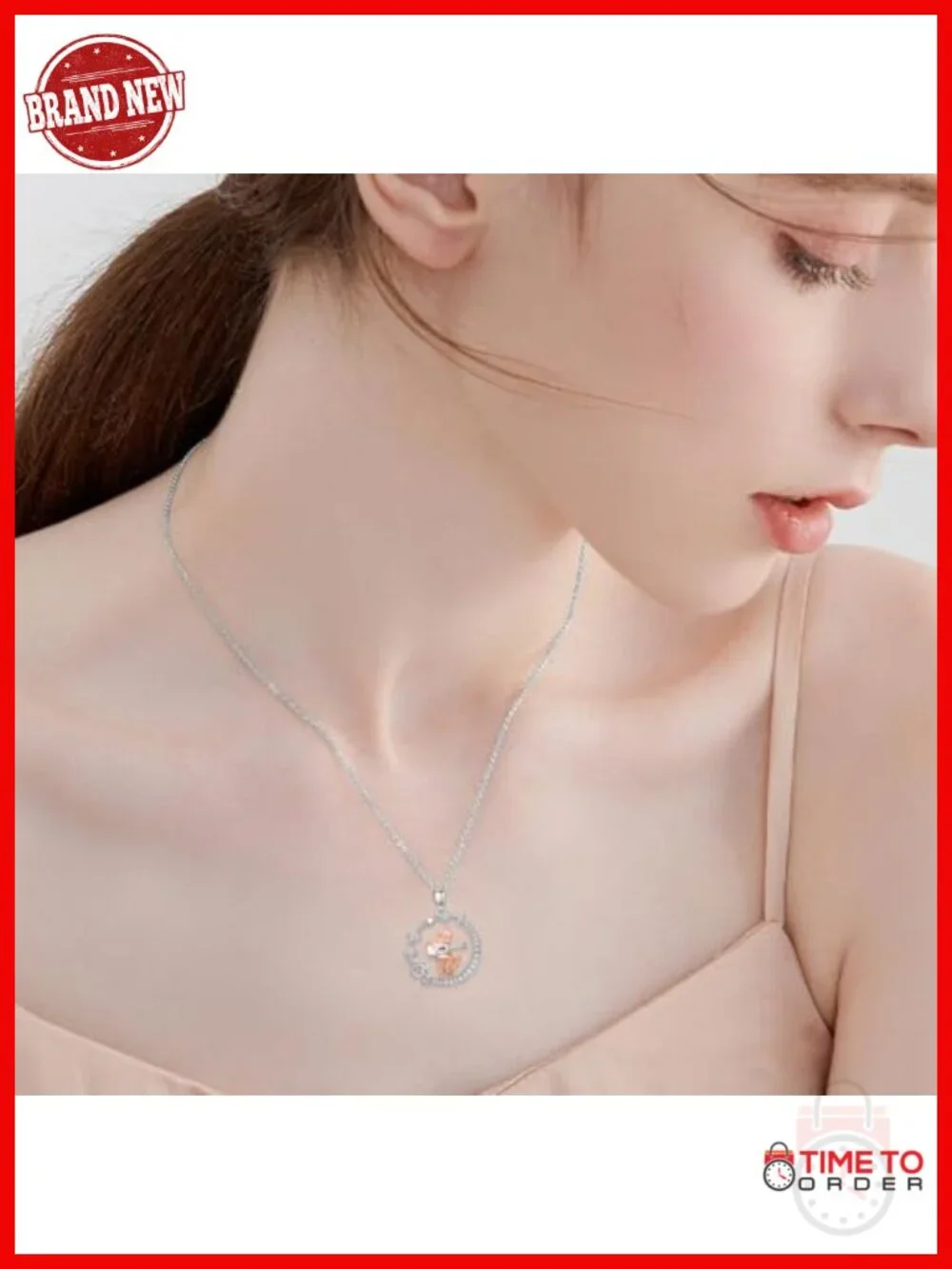 925 Sterling Silver Guitar Pendant Necklace Music Lover Gift